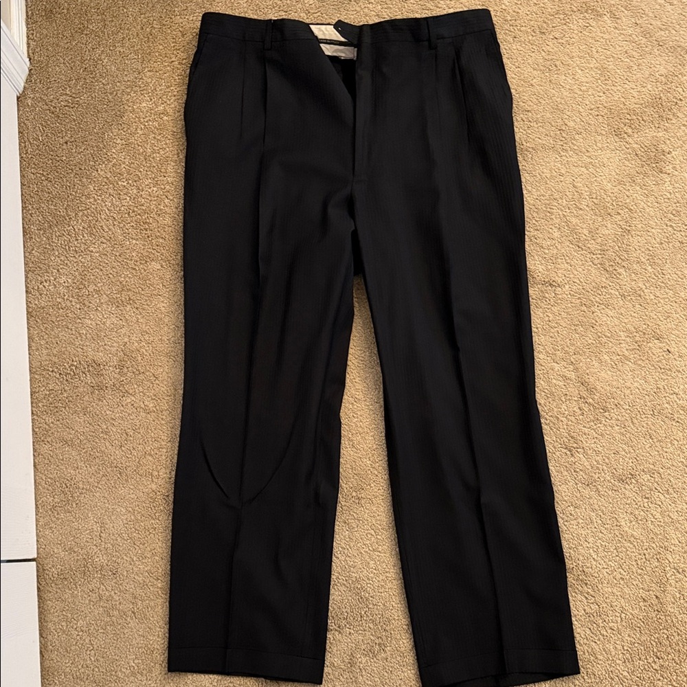 Men's Black Dress Pants
